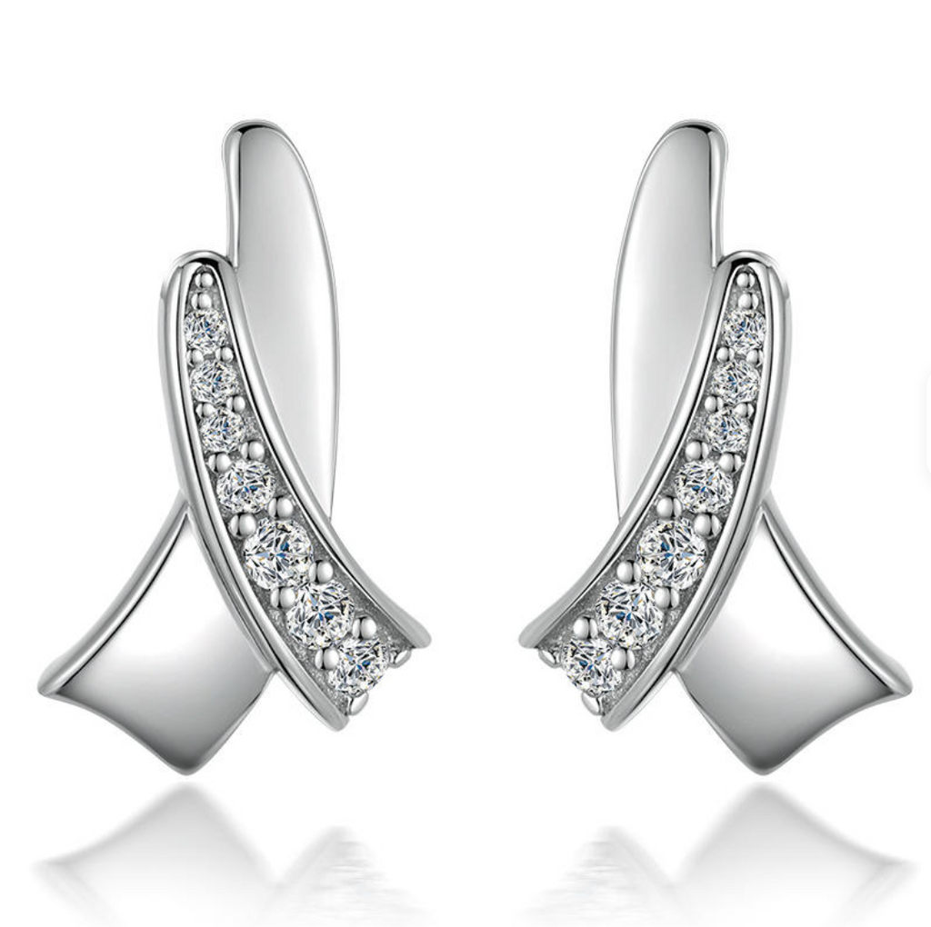 The Seraphina Fluid Ribbon Studs