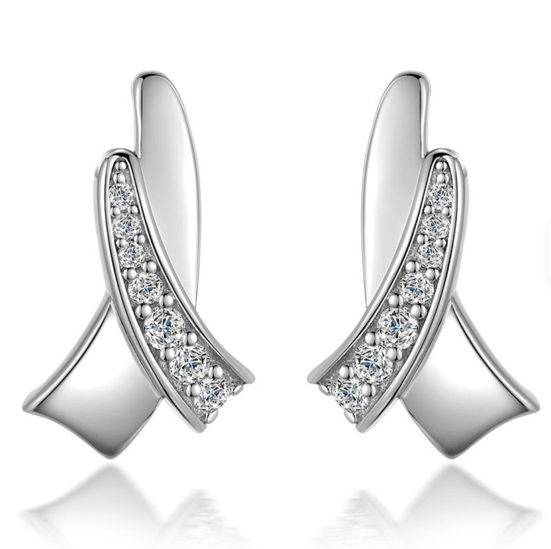 The Seraphina Fluid Ribbon Studs