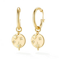 The Nova Constellation Disc Hoops