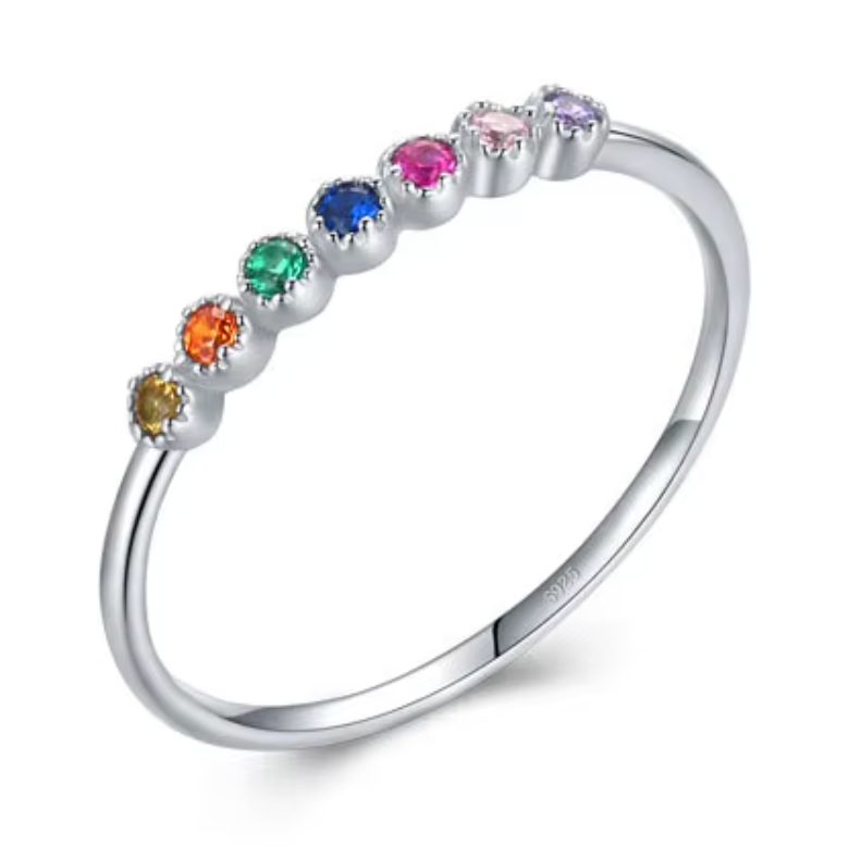 The Iris Rainbow Eternity Band