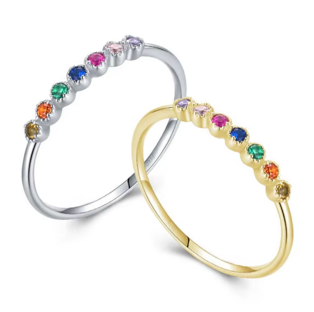 The Iris Rainbow Eternity Band