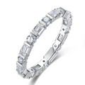 The Avery Mixed-Cut Eternity Band